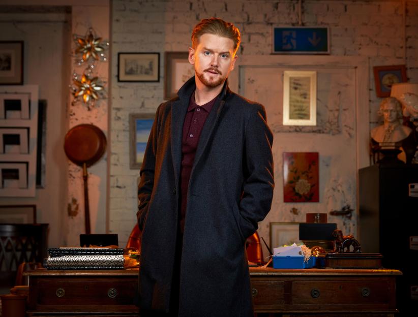 Mikey North as Gary Windass in Coronation Street.