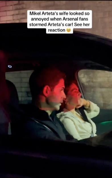 Arteta and his wife