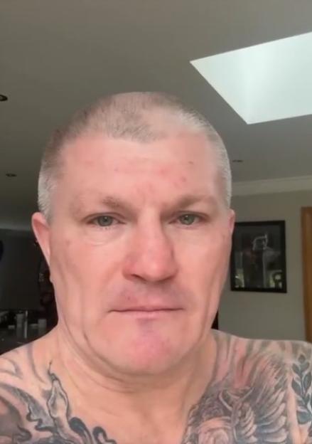 Inspirational moment Ricky Hatton tells bullied boy, 10, to ‘keep his chin up’ in video taken just days before his death