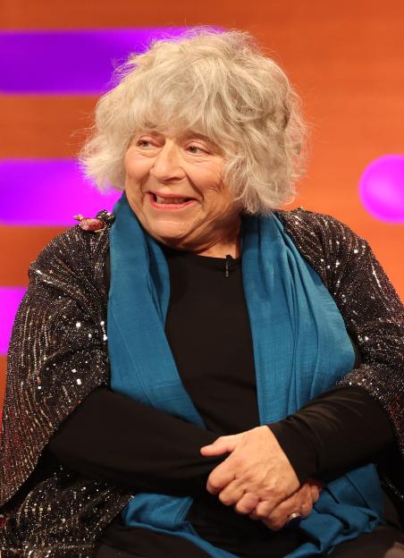Miriam Margolyes on the Graham Norton Show.