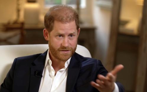 Prince Harry in a BBC interview, asking for reconciliation with his family.