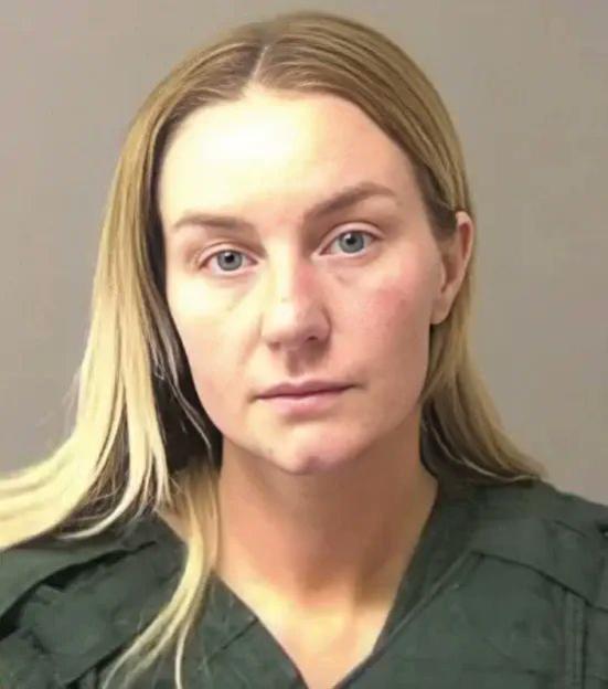 Moment married teacher, 34, is confronted by cops after raping pupil, 11, on ‘play dates’ as she tries to feign shock
