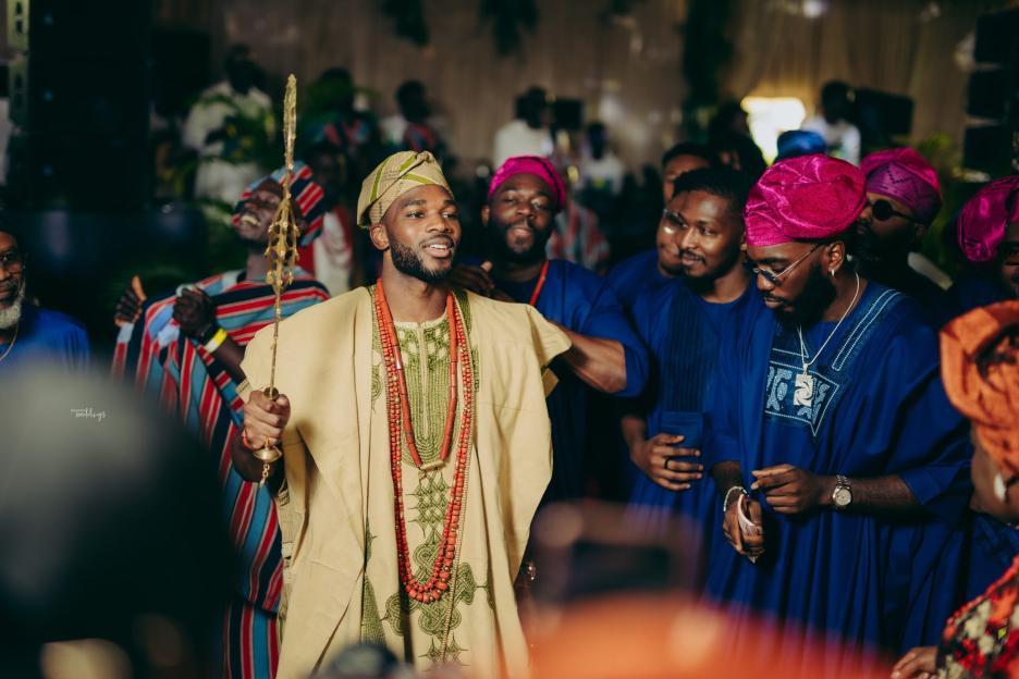 When Love &#038; Culture Meets! Enjoy Karen and Dejo&#8217;s Yoruba Trad 98