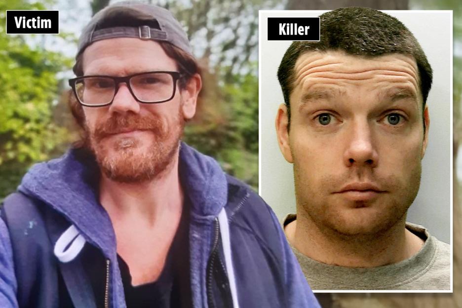 Photos of the victim and killer.