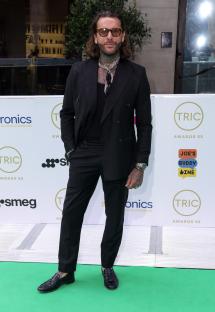 Pete Wicks at the TRIC Awards.