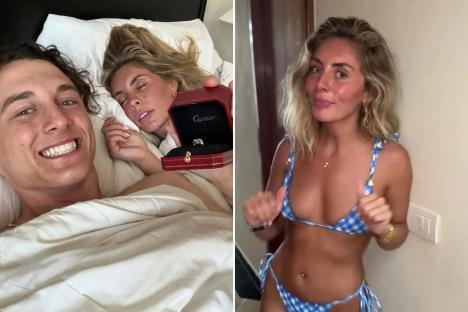 Bonnie Blue, 25, sparks horror by getting ‘engaged to a teenager’ fresh from ‘barely legal’ Spring Break sex marathon