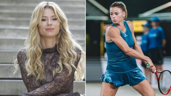 Former tennis star Camila Giorgi who quit to become lingerie model before mysteriously disappearing resumes old career