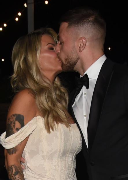 Kerry Katona Packs On The PDA With New Boyfriend Paolo Margaglione At The Trauma Research Charity Event In Manchester - 26 Oct 2025
