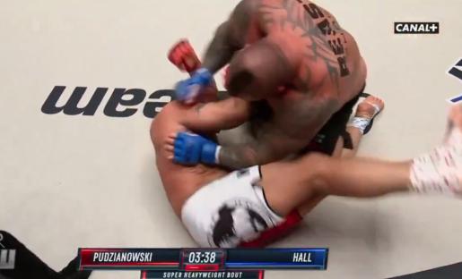 Eddie Hall suffers broken hand on MMA debut despite destroying opponent in just 30 seconds