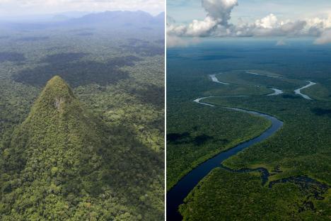 Mystery of towering ‘pyramid-shaped’ mountain El Cono in heart of Amazon that locals believe was ‘built for the Gods’