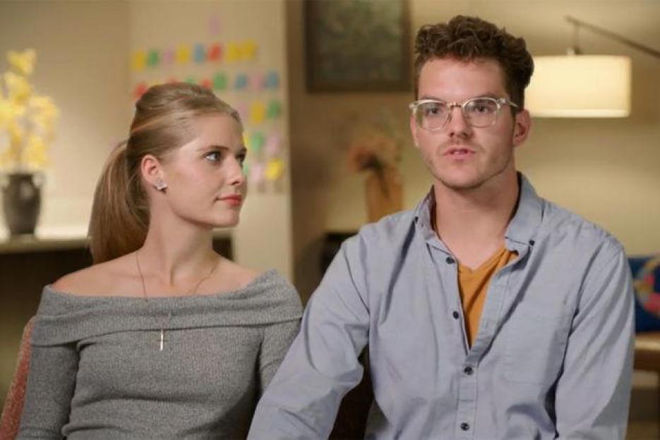 Lydia and Zack from the TV show *Welcome to Plathville*.