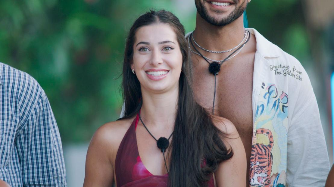Yasmin Pettet on Love Island.