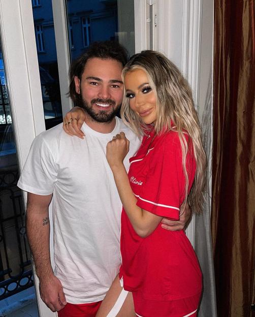Olivia Attwood and Bradley Dack.