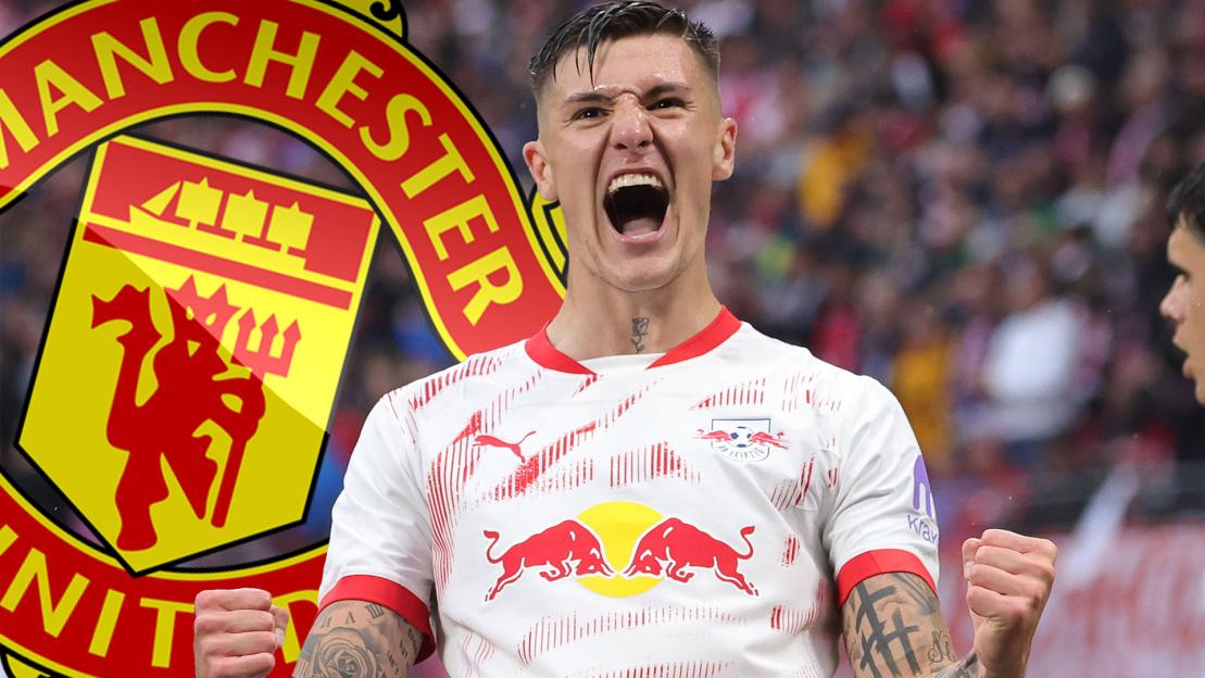 Man Utd ‘looking to HIJACK Newcastle’s Benjamin Sesko transfer as they hold talks with £70m RB Leipzig striker’