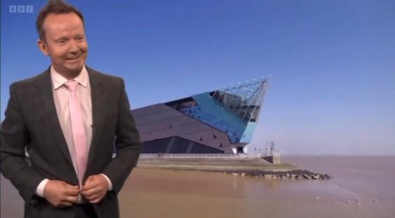 BBC presenter accidentally reads rude viewer email on air.
