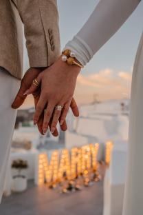 Chidubem&#8217;s Proposal to Amarachi in Santorini Was Magical! 2