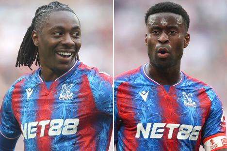 Crystal Palace ready to let Guehi AND Eze leave to fund £130m transfer rebuild as Man Utd, Chelsea and Newcastle circle