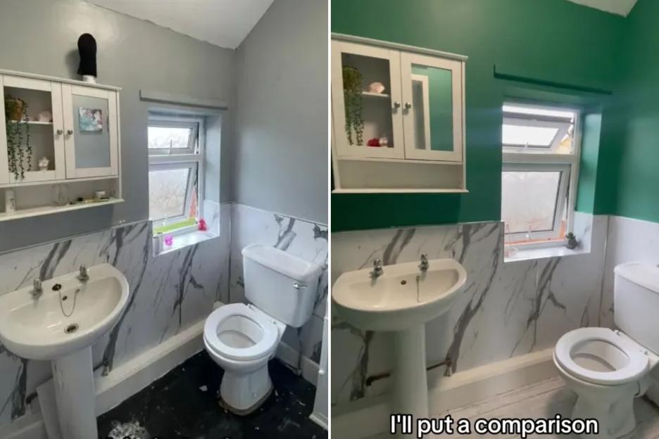 I transformed my council house bathroom for £30 – I ‘absolutely hated’ it and now it’s my favourite room