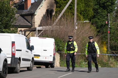 Girl, 4, and two adults killed in devastating house fire as cops make arrest on suspicion of murder
