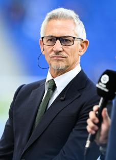Gary Lineker presenting for LaLigaTV.