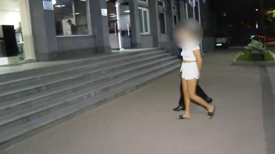 Georgian authorities released footage showing the British teen in handcuffs