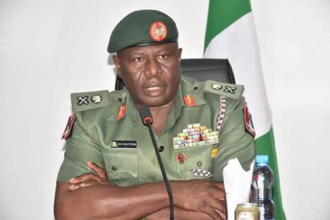 Nigeria’s Chief of Army Staff pledges more support for troops’ training