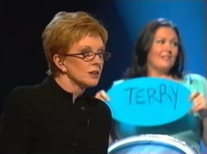 Anne Robinson on the Weakest Link.