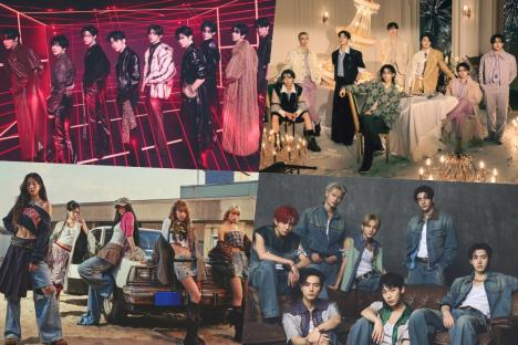 ZEROBASEONE, Stray Kids, LE SSERAFIM, ENHYPEN, BTS, And More Rank High On Billboard World Albums Chart