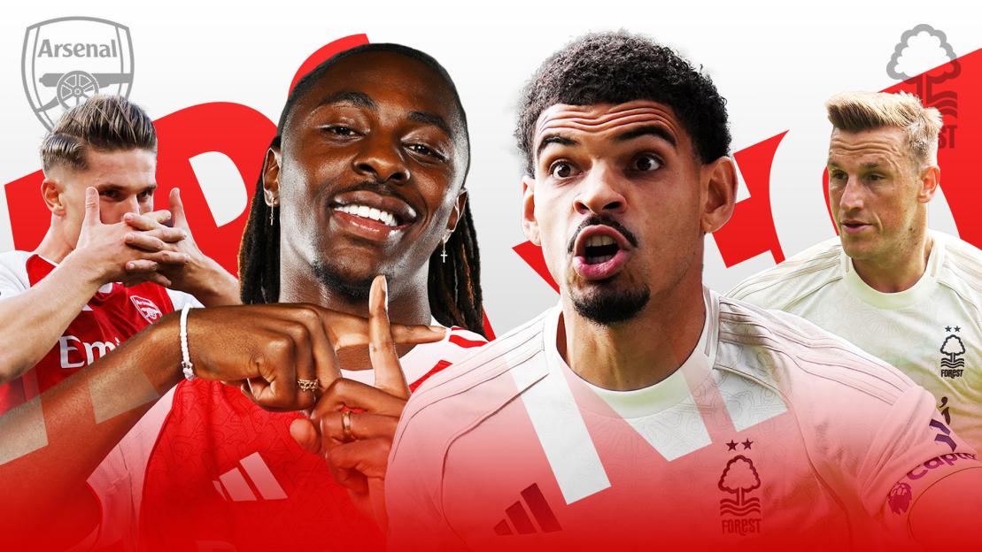 Arsenal vs Nottingham Forest LIVE SCORE: Postecoglou takes charge of first game since replacing Nuno as Forest boss