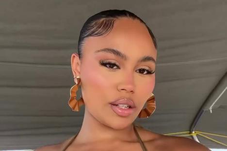 Love Island star Ella Thomas confirms new romance with footballer in loved-up snaps after Tyrique takes a swipe