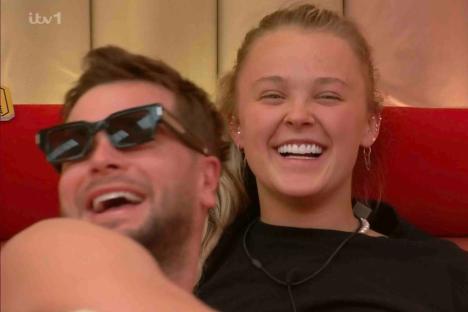 Olivia Attwood takes swipe at ex Chris Hughes over his flirty behaviour with JoJo Siwa in CBB
