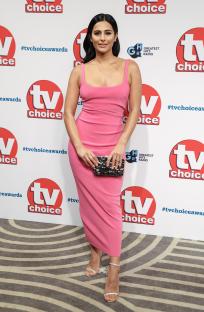 Sair Khan at the TV Choice Awards.