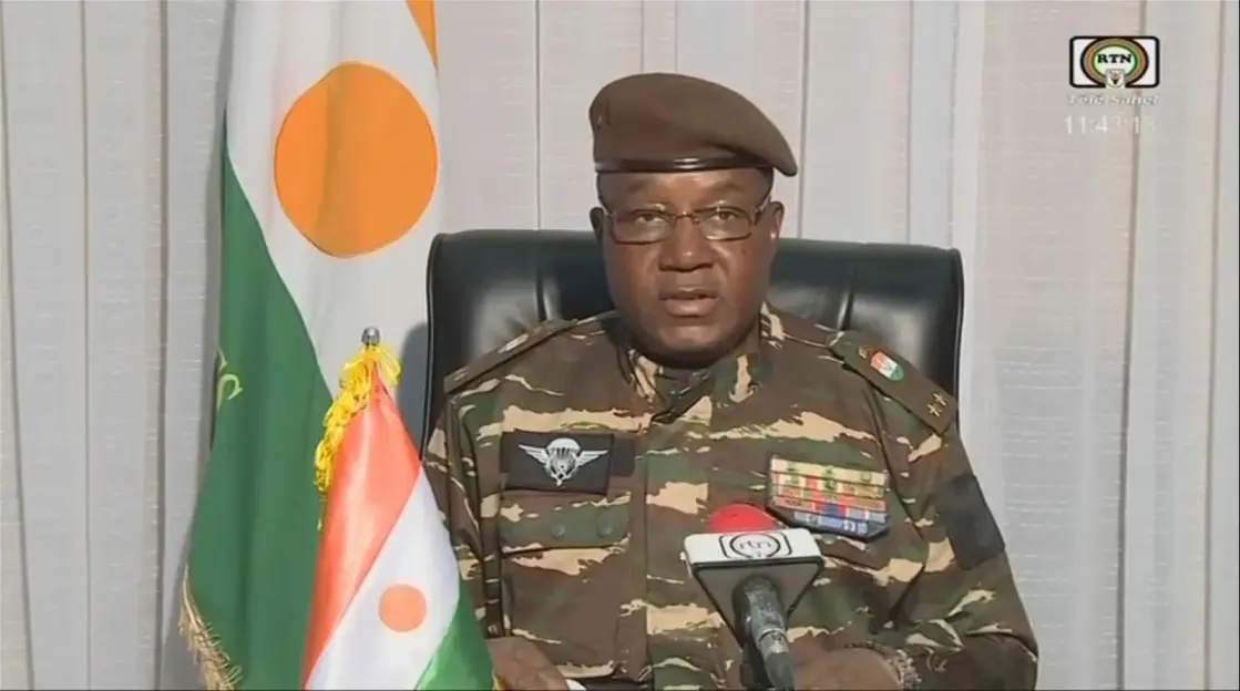 Gen Tchiani sworn in as Niger’s transitional leader for five years