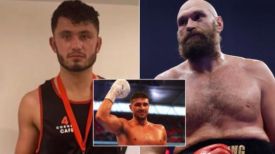 Meet James Dean Fury, the latest pro boxer in Tyson and Tommy Fury’s fighting family who sounds exactly like Gypsy King