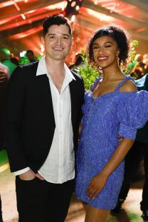 Danny O'Donoghue and Anais Naing at an event.