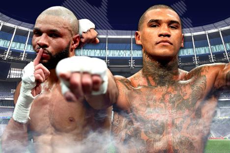 Marcus Rashford, Declan Rice and Idris Elba among stars at Chris Eubank Jr vs Conor Benn 3
