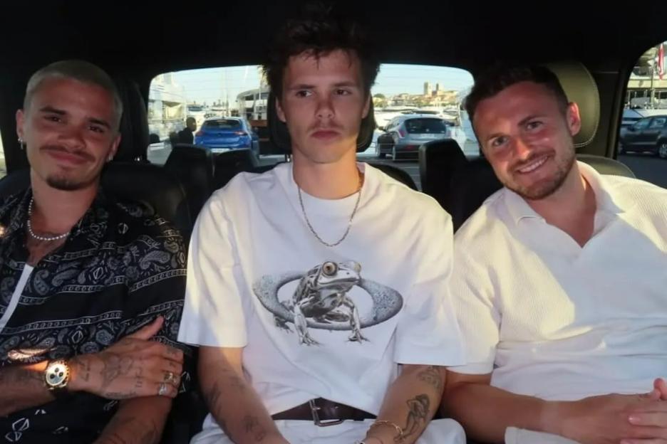 The close Beckham family friend who pals say has ‘replaced’ Brooklyn in his brothers’ lives as bitter feud rumbles on