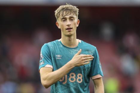 Dean Huijsen of AFC Bournemouth after a Premier League match.