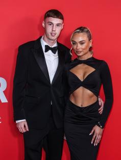 Cole Palmer and Connie Grace at the GQ Men of the Year Awards.