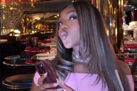 Love Island’s Whitney Adebayo shows ex Lochan what he’s missing on night out with co-star after he dumped her