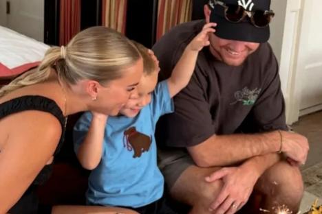 TikToker Emilie Kiser’s son Trigg, 3, dies days after being pulled from backyard pool as cops probe ‘drowning’