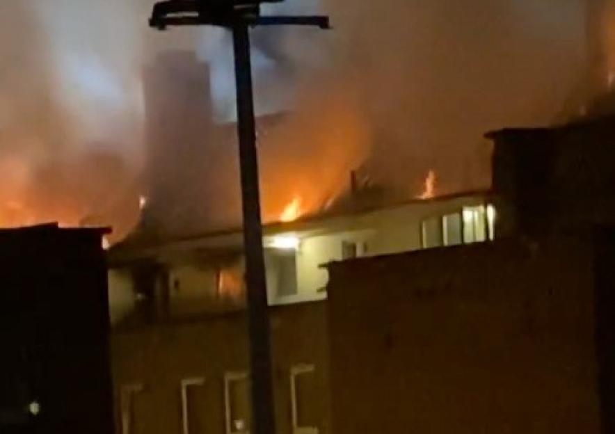 Fire Breaks Out in Battersea Flats..An explosion has been reported following a significant fire that erupted in a block of flats in Battersea, south west London. The incident began shortly before 7.10pm on September 10, 2025, engulfing the entire top floor of the four-storey building on Maysoule Road......The blaze has caused extensive damage, with flames breaking through the roof and exposing charred rafters. Emergency services have treated three individuals, one of whom was transported to the hospital...Witness Accounts..Local resident Alex shared his experience saying, 'I had just arrived home when I opened the window and the smell was suffocating. The smoke was so bad we couldnt see much outside the window. It was like smog.'........Blaze rips through Battersea Property after reported Explosion..Firefighters were seen evacuating residents, as captured in videos circulating on social media. A livestream on TikTok displayed thick smoke rising from the building, illuminated by the fire well into the night...Emergency Response..The London Fire Brigade received 33 calls regarding the blaze. Ambulance services arrived at the scene near the junction of Hope Street and Benham Close shortly before 7.30pm......Blaze rips through Battersea Property after reported Explosion..An ambulance spokesperson stated, 'We sent resources including ambulance crews, an incident response officer, and members of our Hazardous Area Response Team......Blaze rips through Battersea Property after reported Explosion..This incident is ongoing, and we are working alongside our emergency service partners at the scene.'..The cause of the fire remains under investigation.