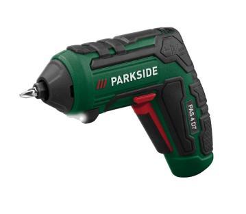 Parkside PAS4 D7 cordless screwdriver.