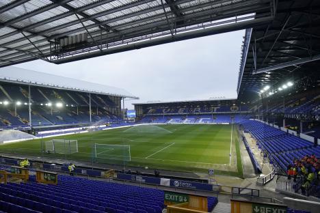 Goodison Park stadium.