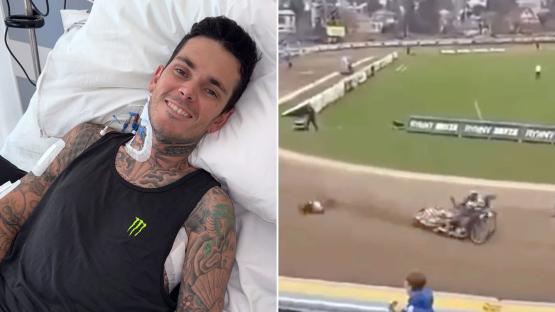 Speedway star Tai Woffinden, 34, speaks for the first time after coming out of coma following horror crash
