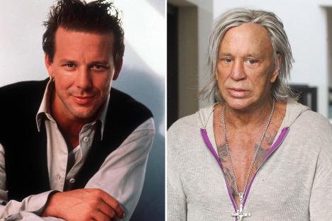 Mickey Rourke plastic surgery: What procedures has the boxer had after breaking nose twice?