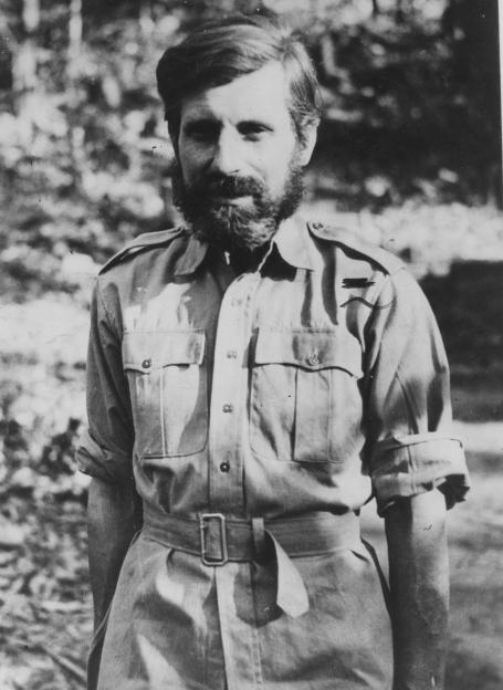 Black and white photo of General Orde Wingate in a military uniform.