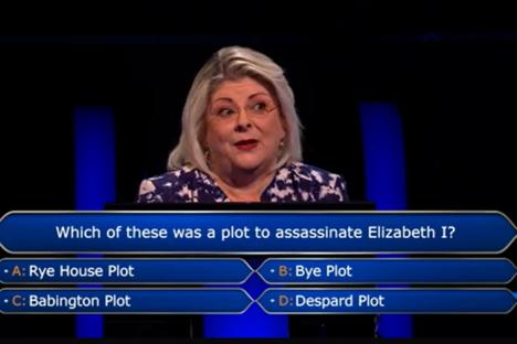 Who Wants to be a Millionaire player with no lifelines forced to take money after history question – did you know it?
