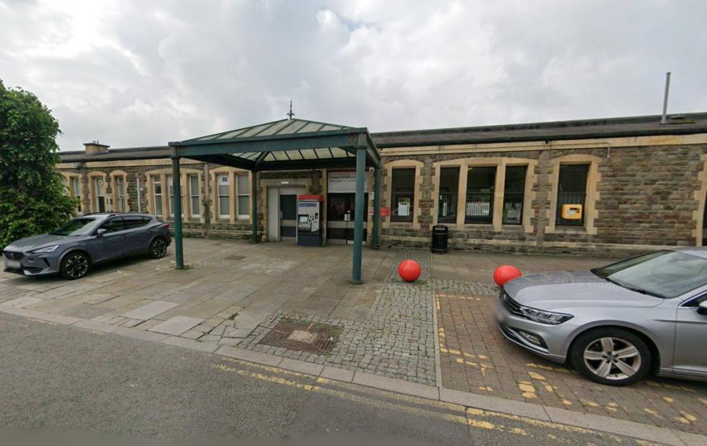Llanelli railway station.