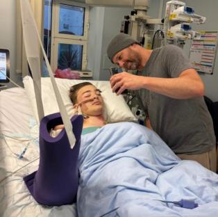 ‘Bright & athletic’ boy, 14, fighting for his life after being electrocuted by high voltage cable at £58k-a-year school